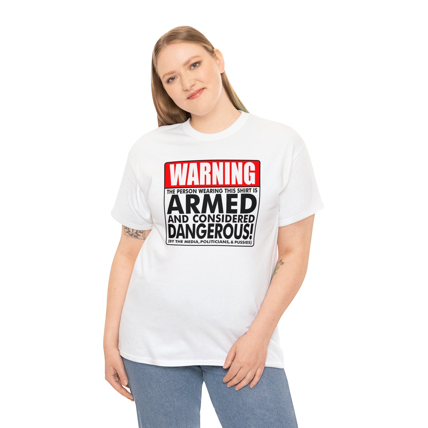 Armed & Dangerous? Unisex Heavy Cotton Tee