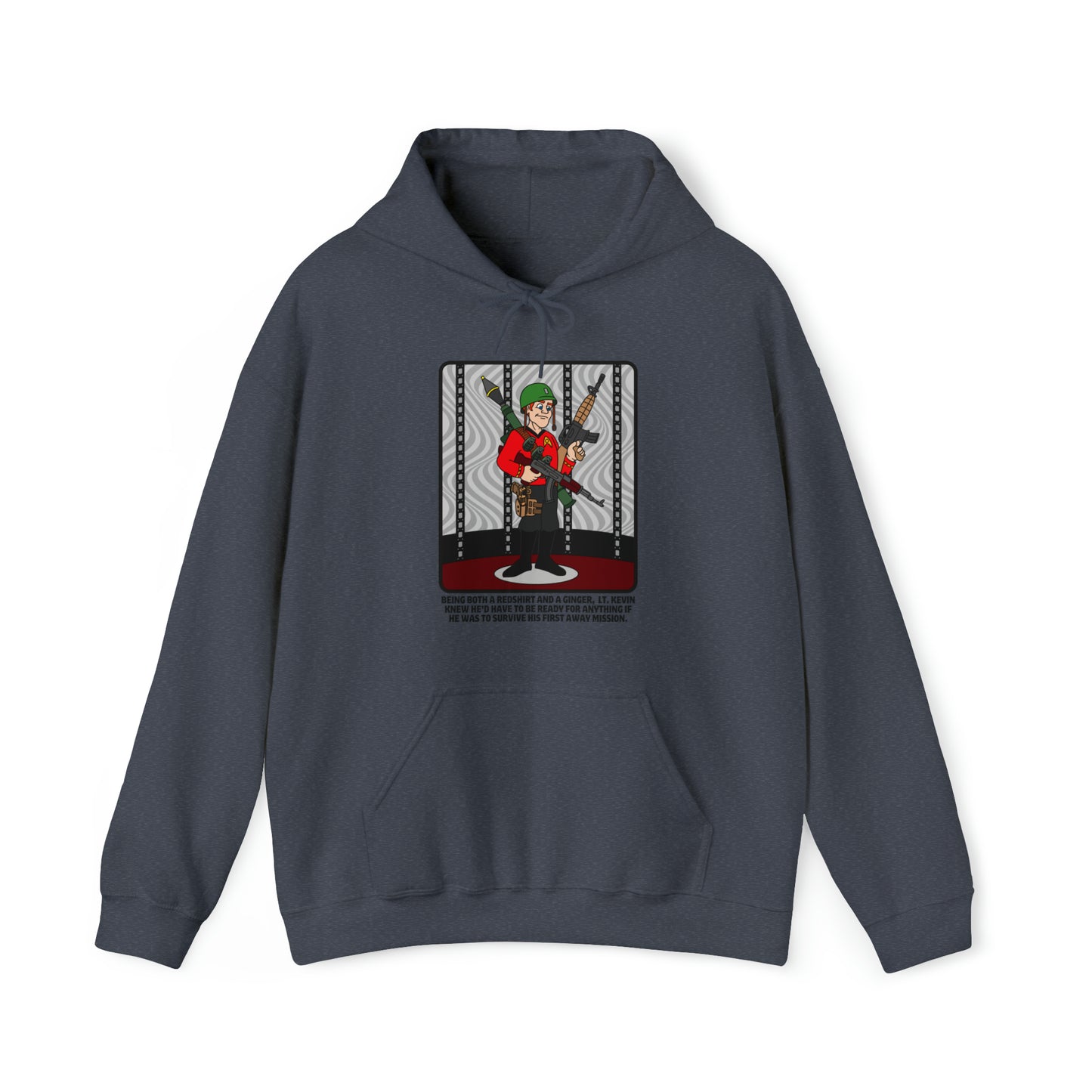 Ginger Redshirt Unisex Heavy Blend™ Hooded Sweatshirt