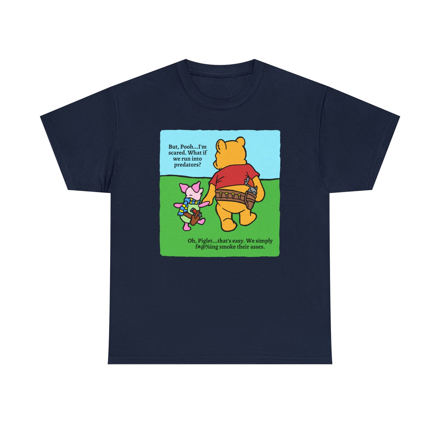 Pew & Piglet Unisex Heavy Cotton Tee