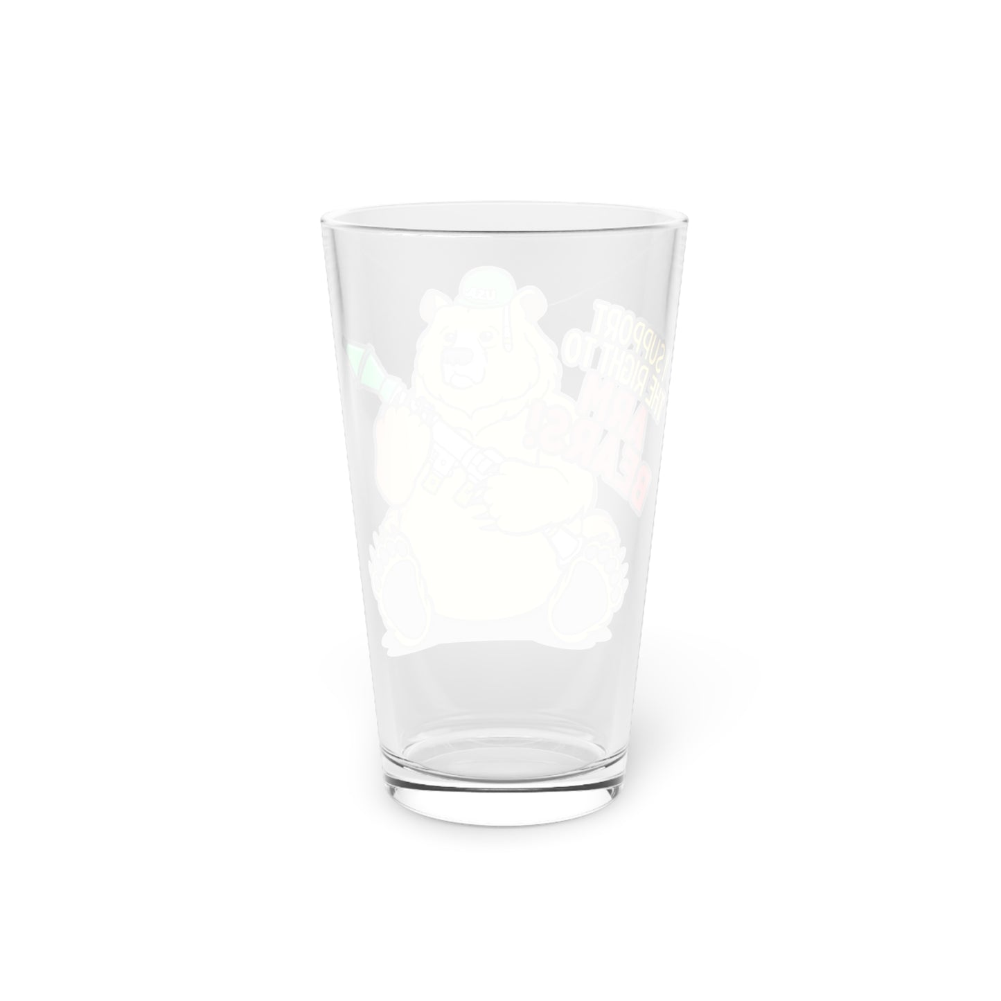 Right to Arm Bears! Pint Glass, 16oz