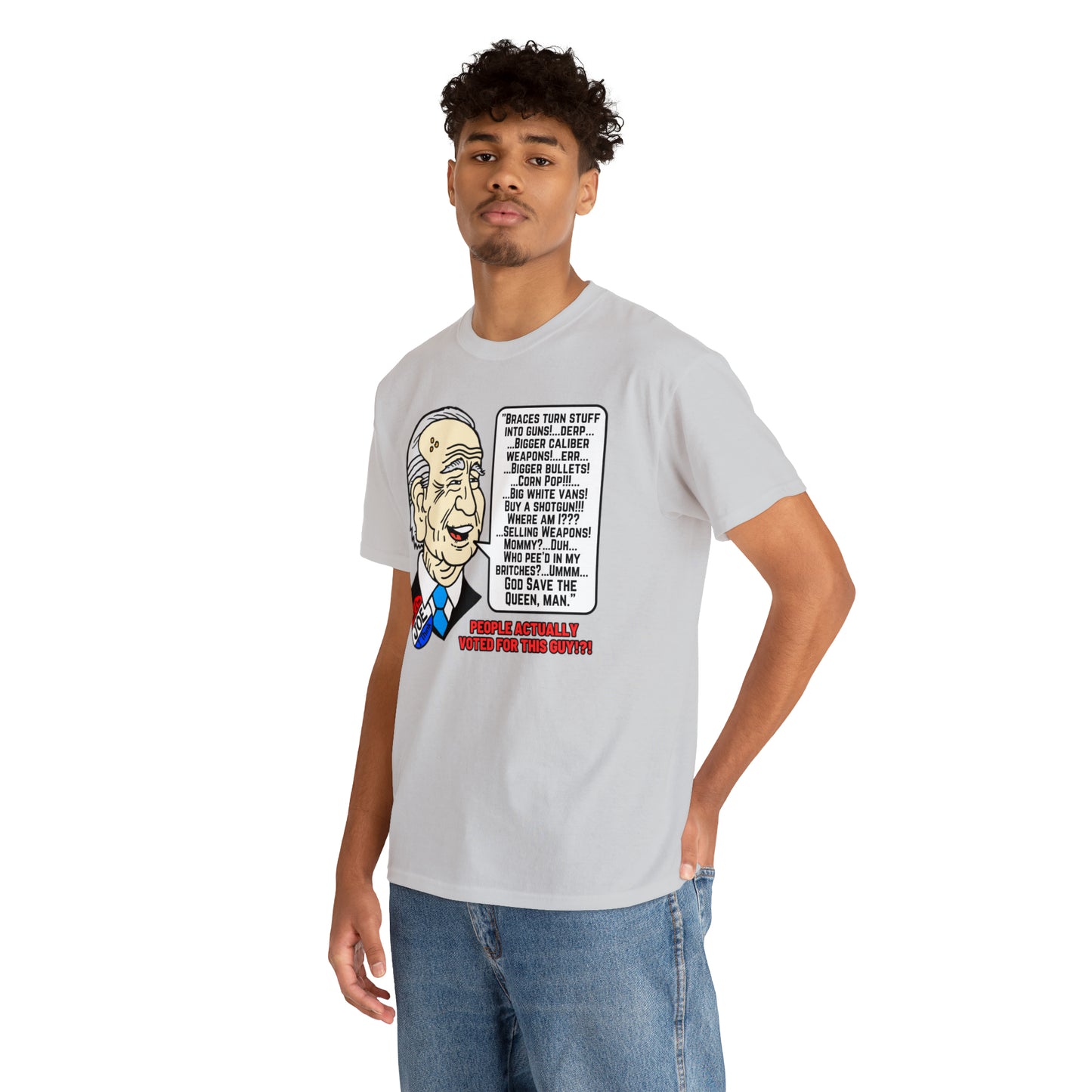 Biden Talk Unisex Heavy Cotton Tee