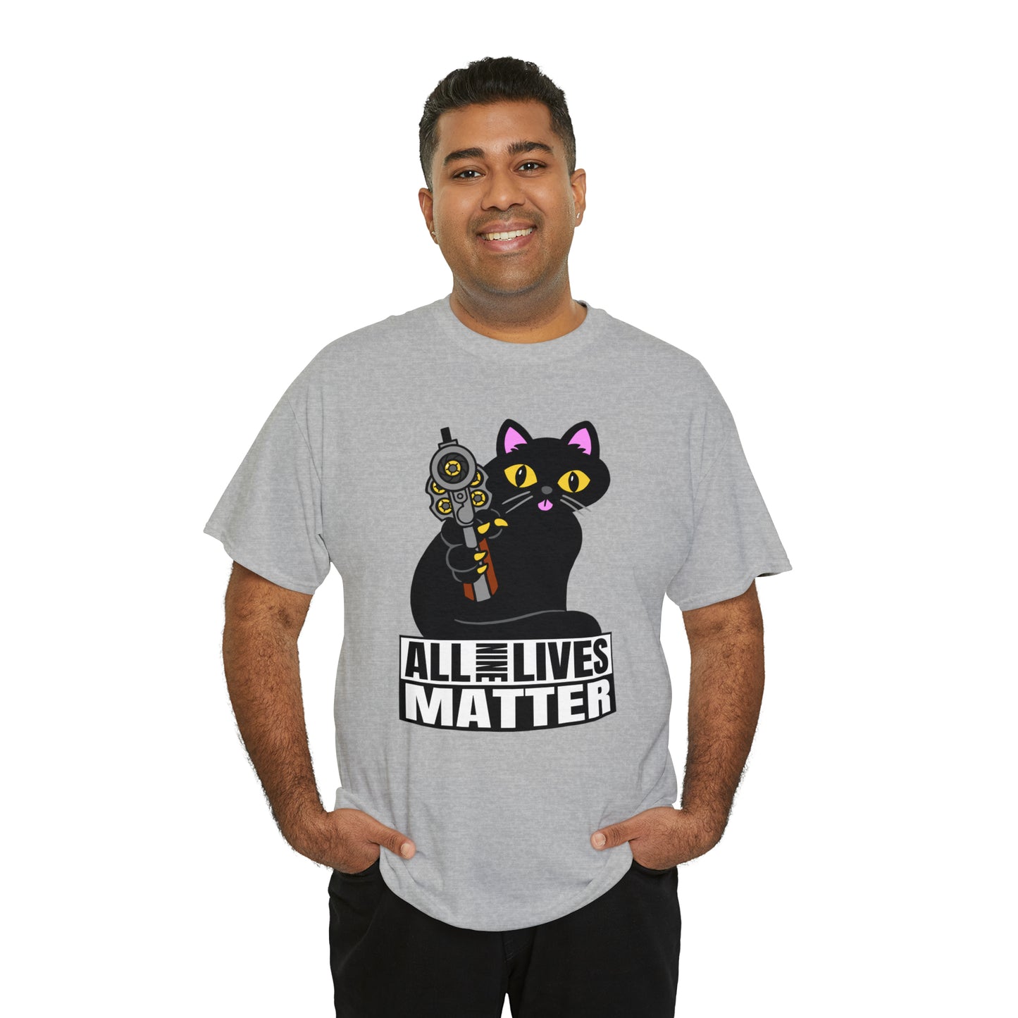 All9Lives Unisex Heavy Cotton Tee