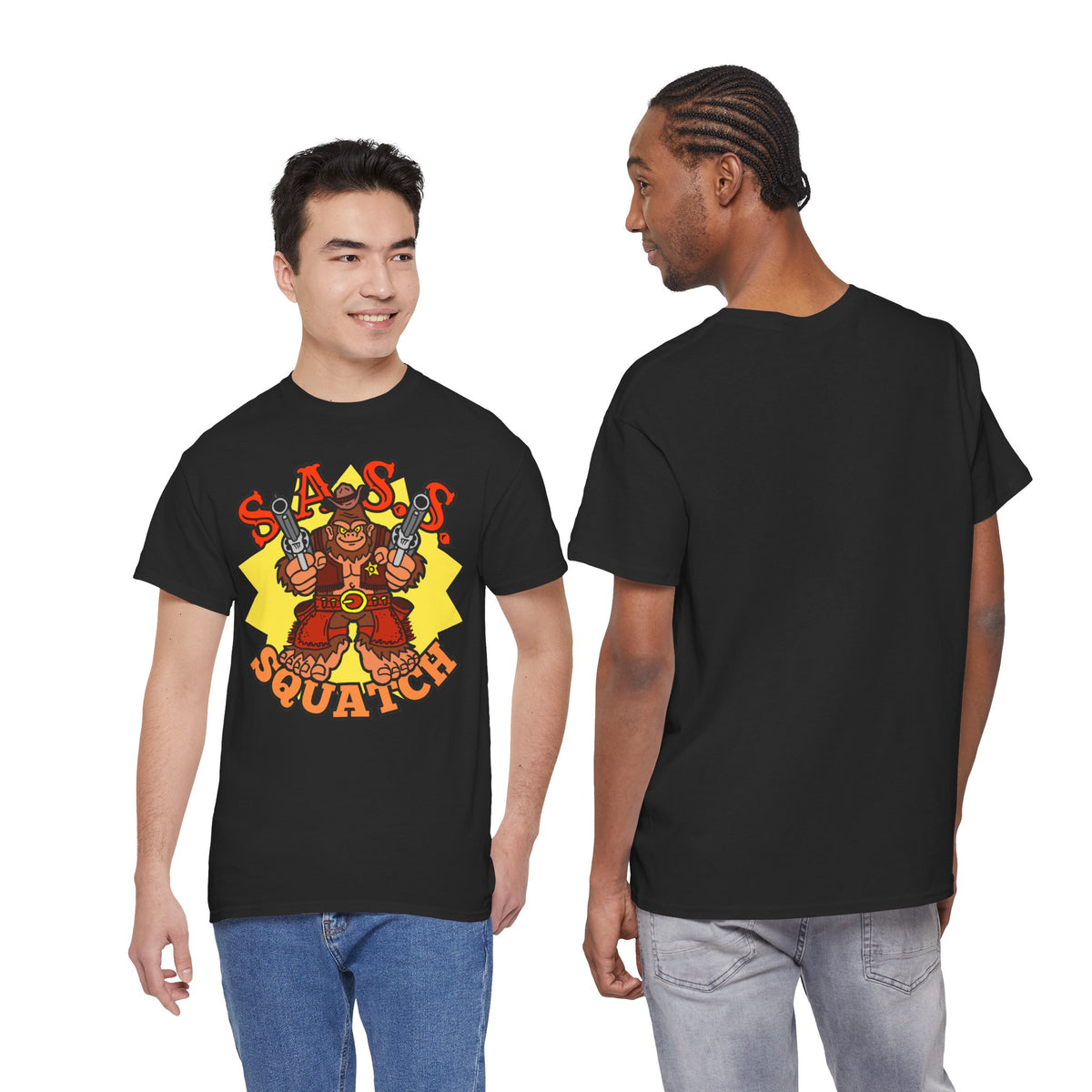 SASS-Squatch Unisex Heavy Cotton Tee