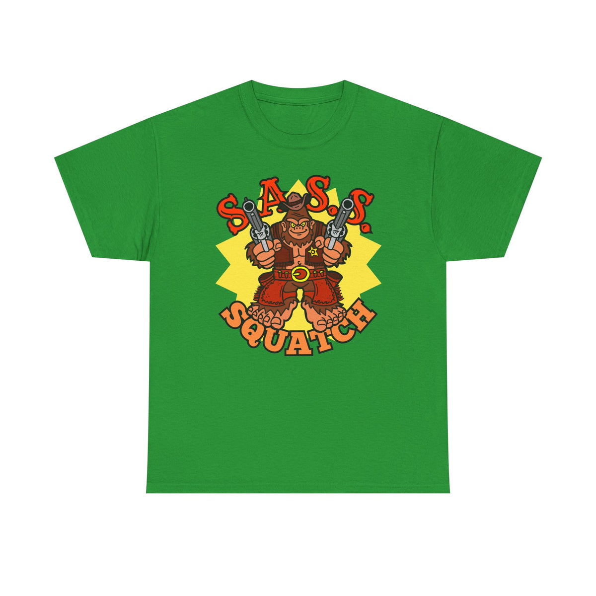 SASS-Squatch Unisex Heavy Cotton Tee