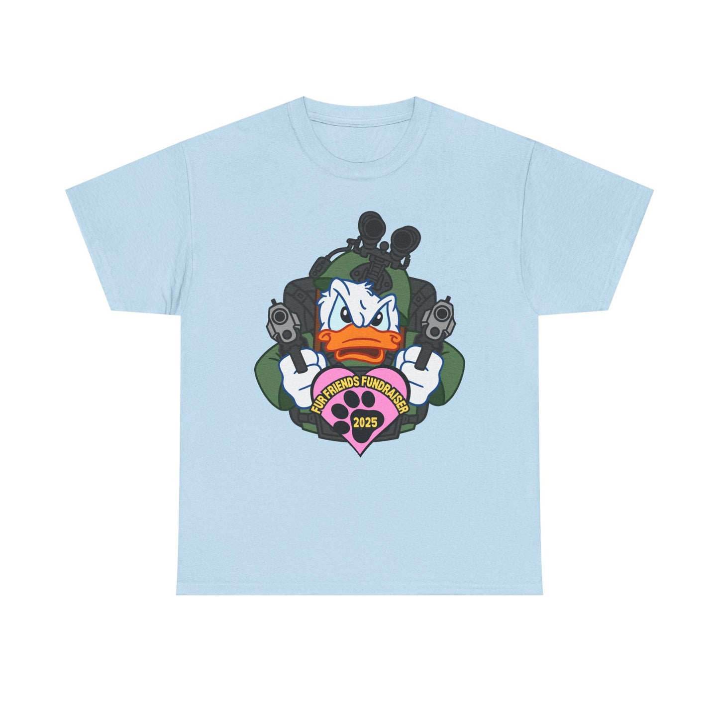 (FFF) Quack Attack! Unisex Heavy Cotton Tee