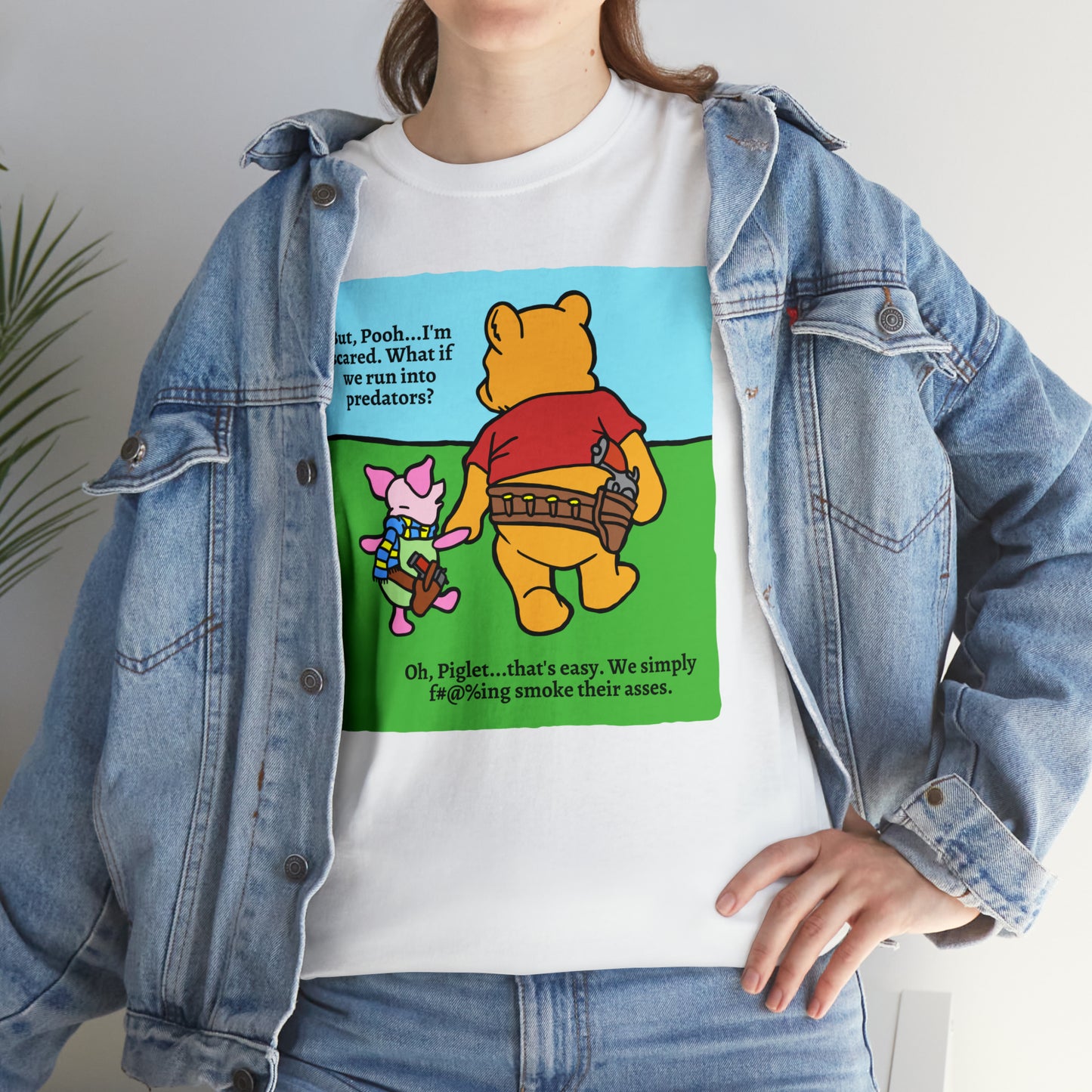 Pew & Piglet Unisex Heavy Cotton Tee