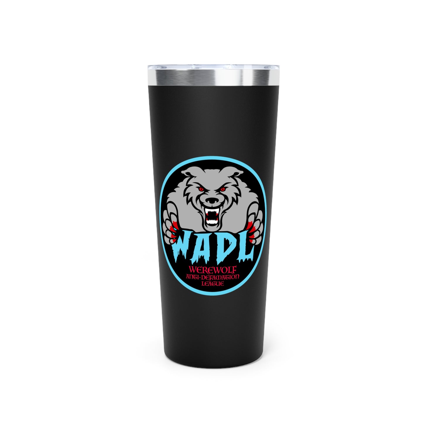 Chic Copper Tumbler - W.A.D.L Design! (Werewolf Anti-Defamation League)