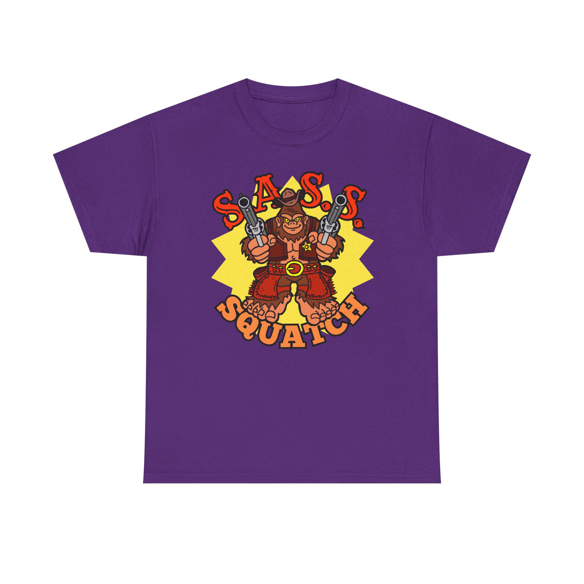 SASS-Squatch Unisex Heavy Cotton Tee