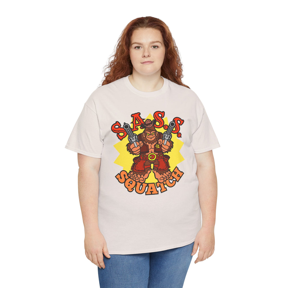 SASS-Squatch Unisex Heavy Cotton Tee