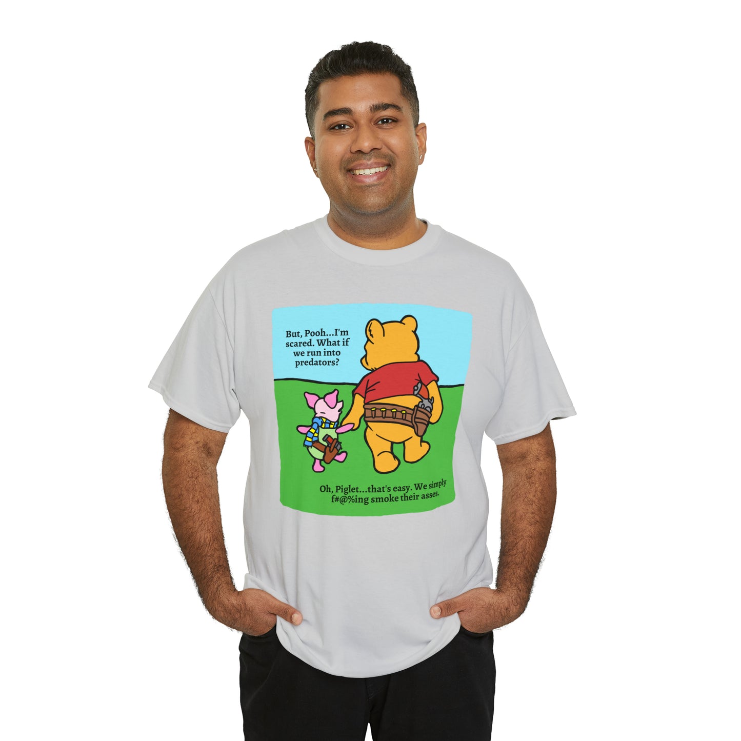 Pew & Piglet Unisex Heavy Cotton Tee