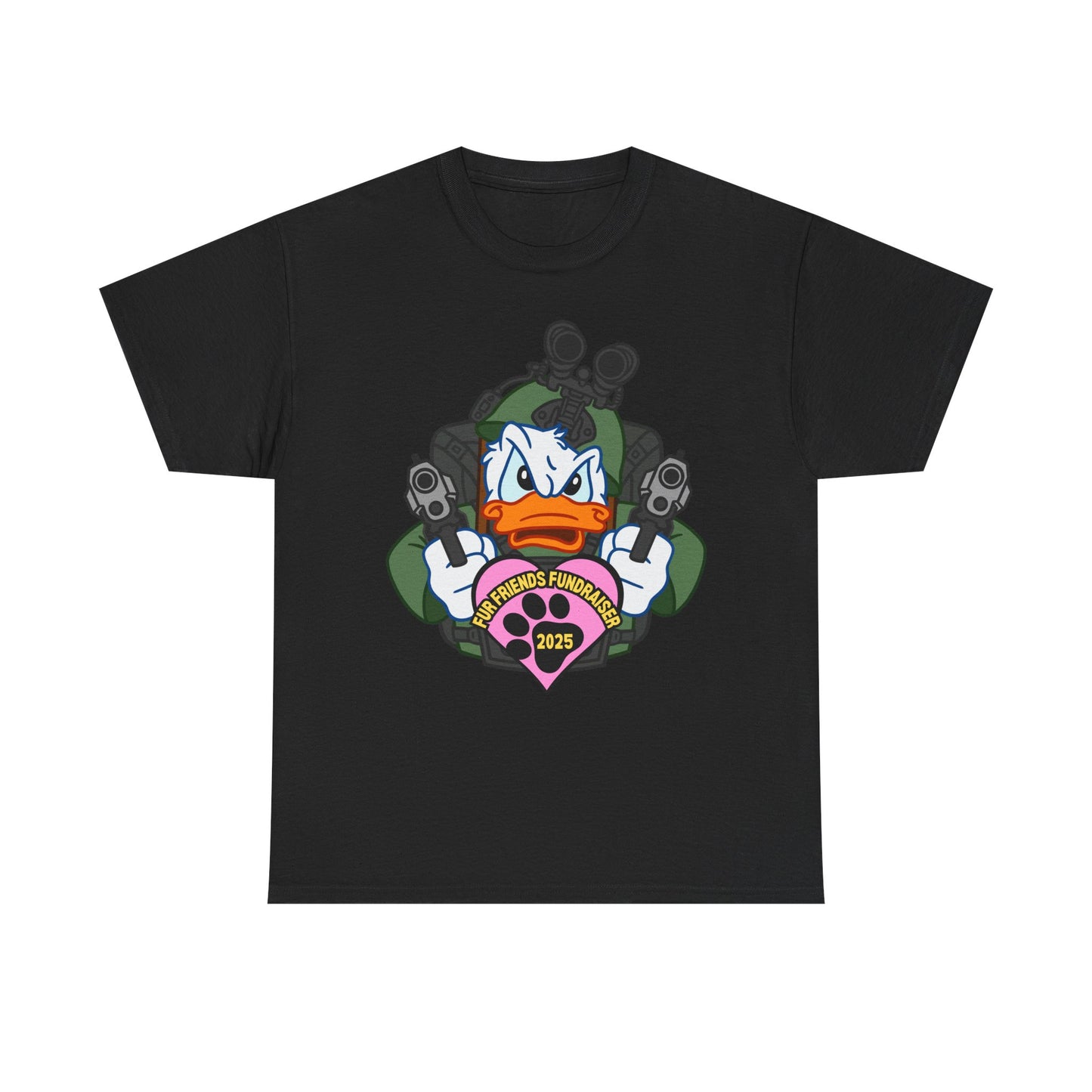 (FFF) Quack Attack! Unisex Heavy Cotton Tee