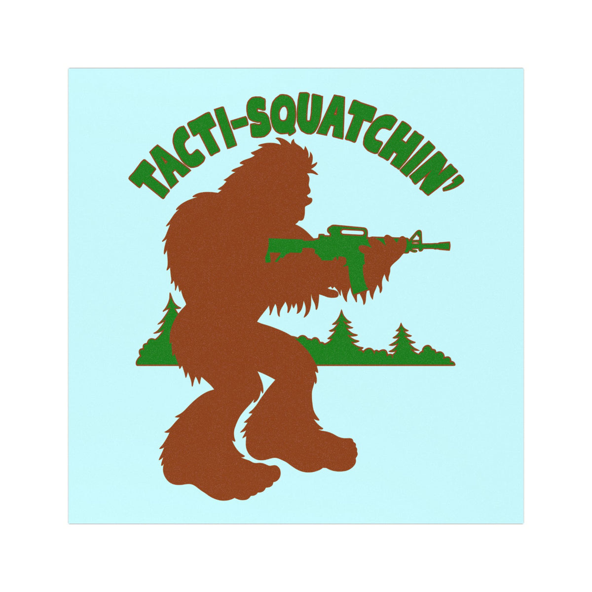 Tacti-Squatchin' Car Magnets