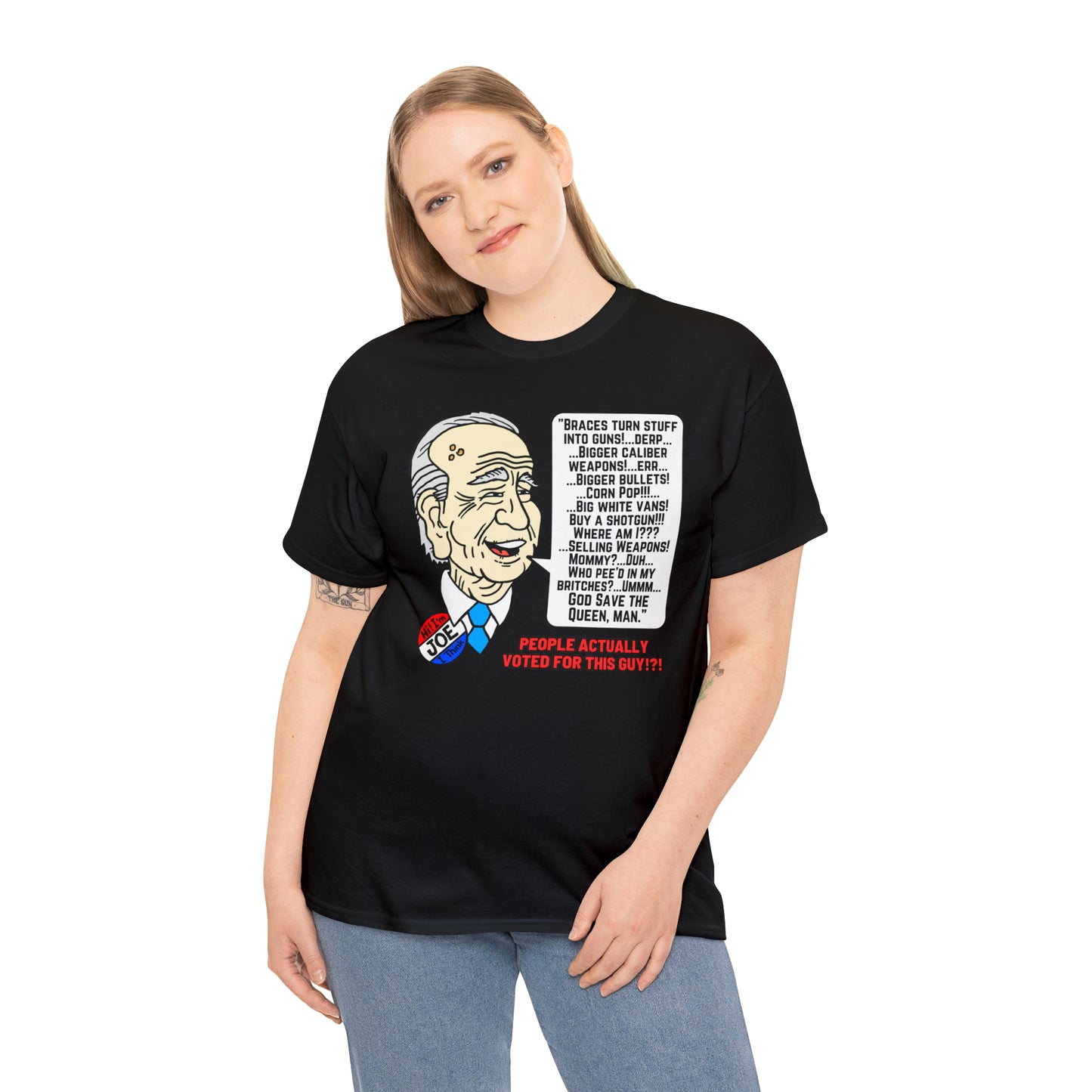 Biden Talk Unisex Heavy Cotton Tee