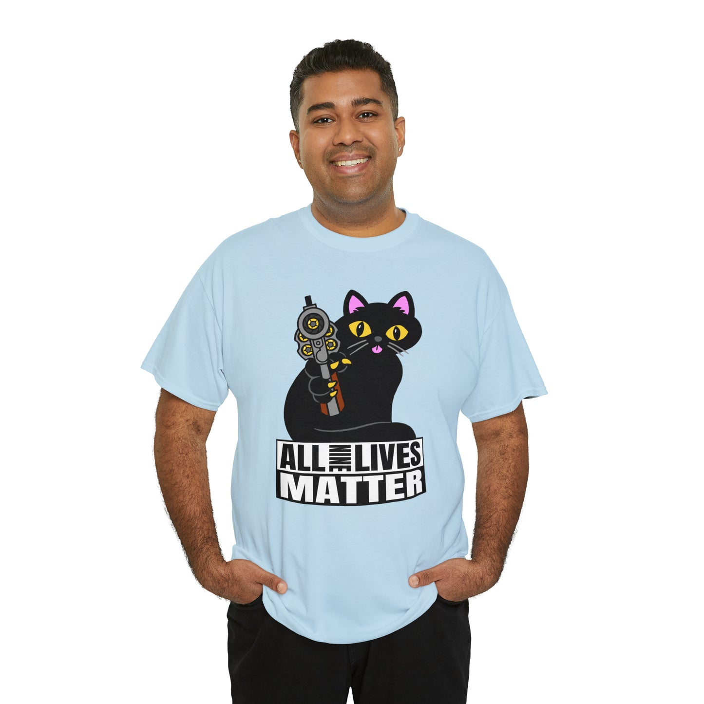 All9Lives Unisex Heavy Cotton Tee