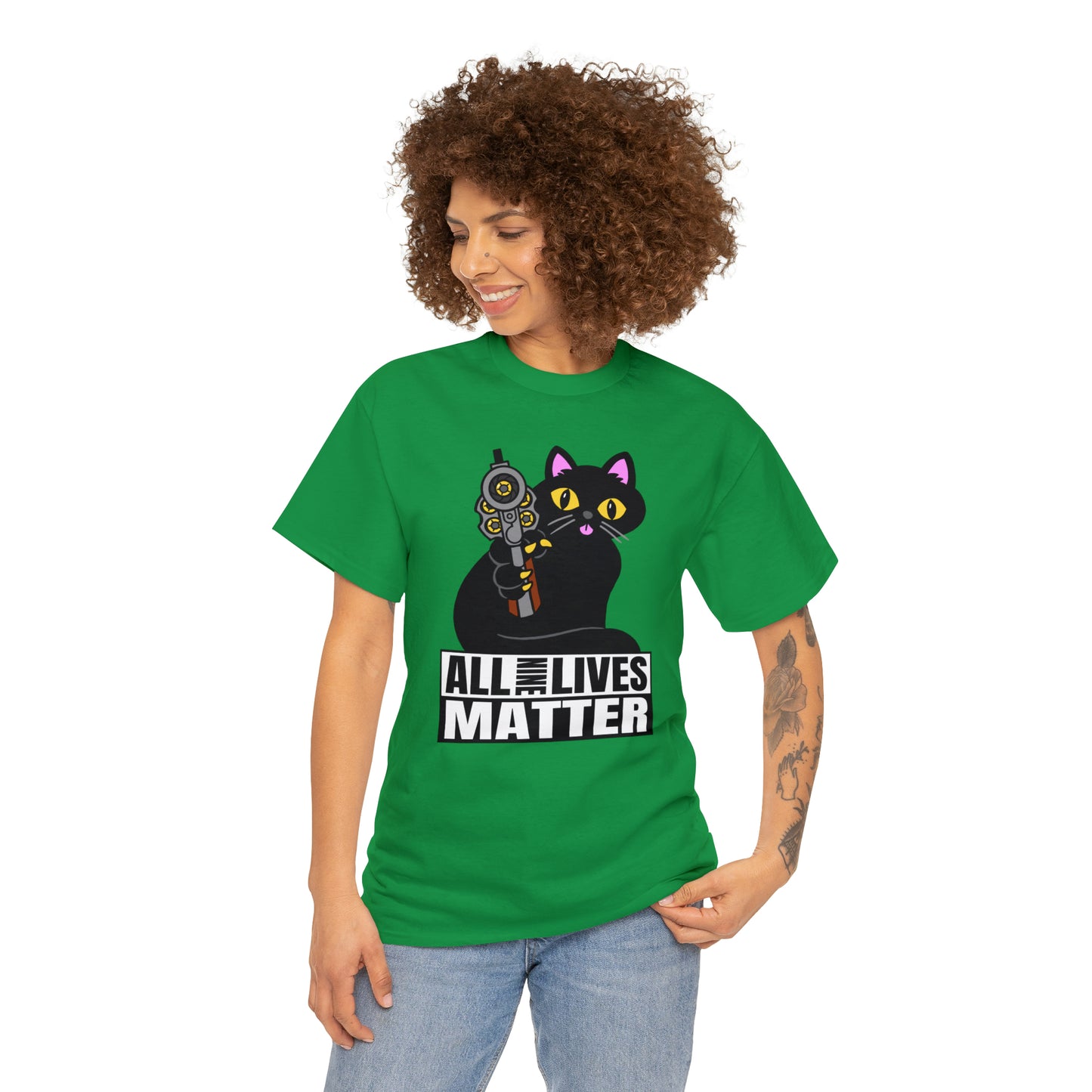 All9Lives Unisex Heavy Cotton Tee