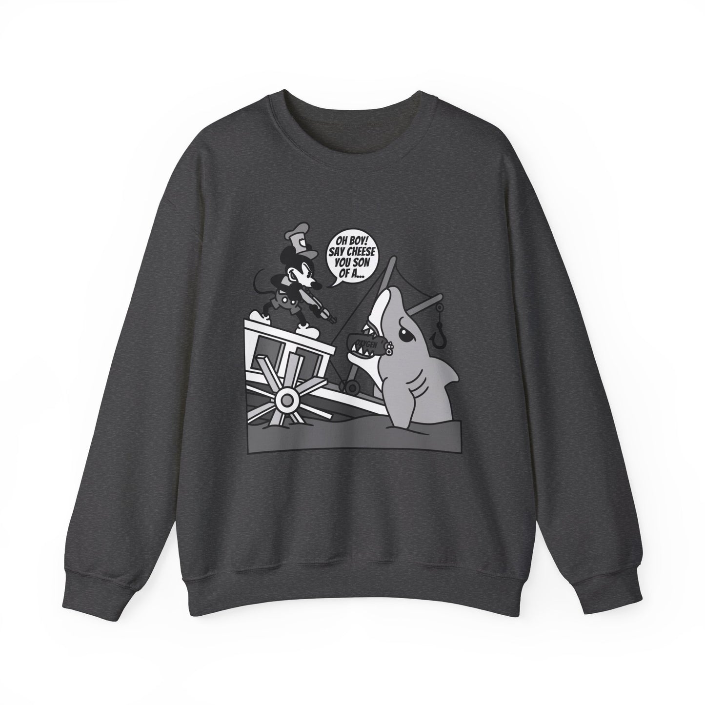 Willie vs. Bruce! Unisex Heavy Blend™ Crewneck Sweatshirt