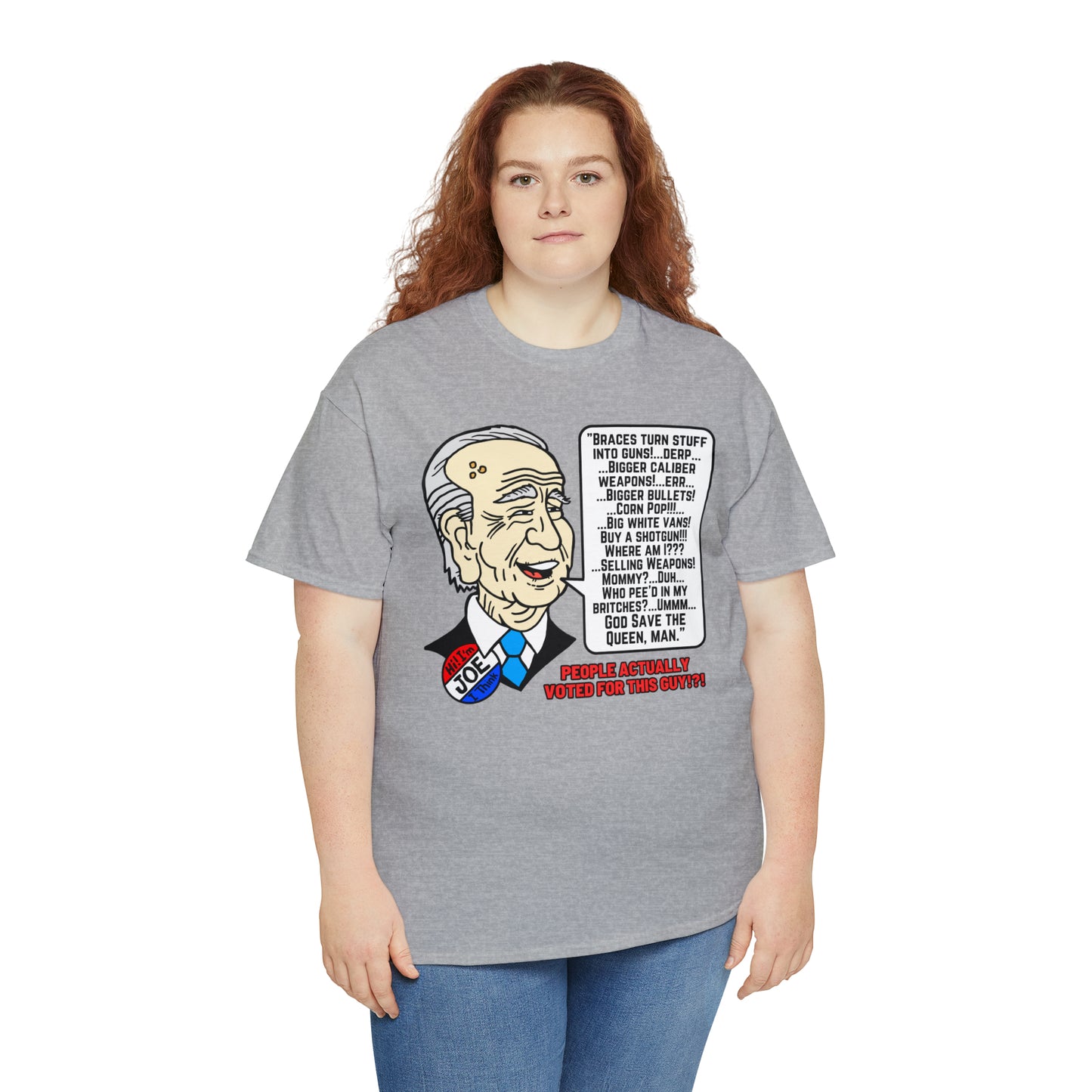 Biden Talk Unisex Heavy Cotton Tee