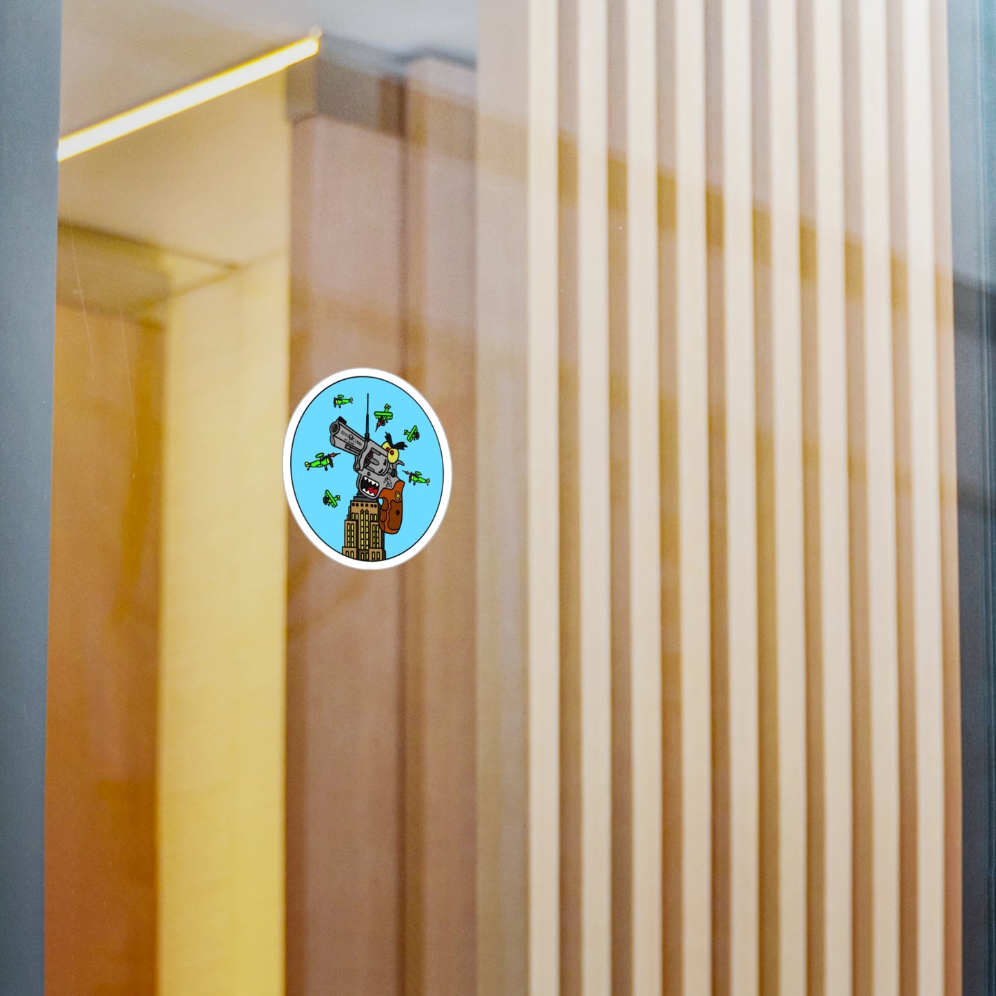 NYC's Worst Nightmare! Kiss-Cut Vinyl Decals