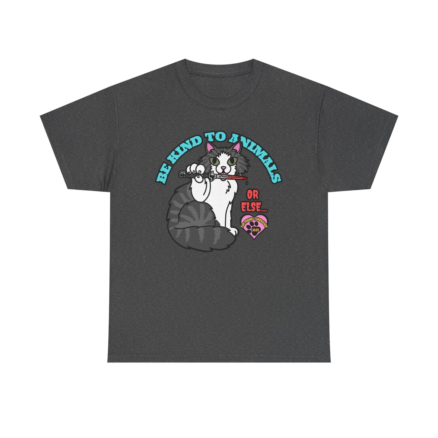 (FFF) Be Kind...or Else! Unisex Heavy Cotton Tee