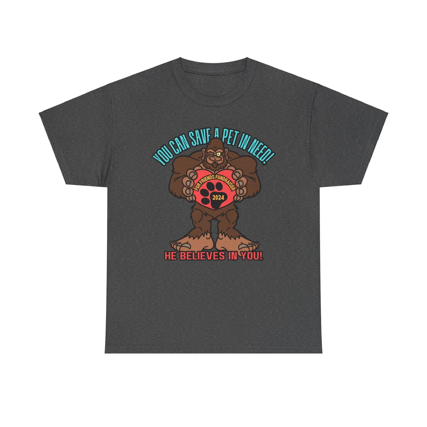 He Believes in You! Unisex Heavy Cotton Tee