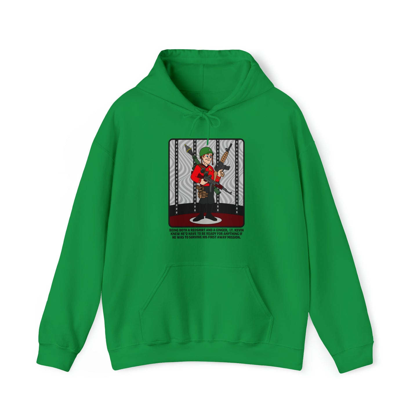 Ginger Redshirt Unisex Heavy Blend™ Hooded Sweatshirt