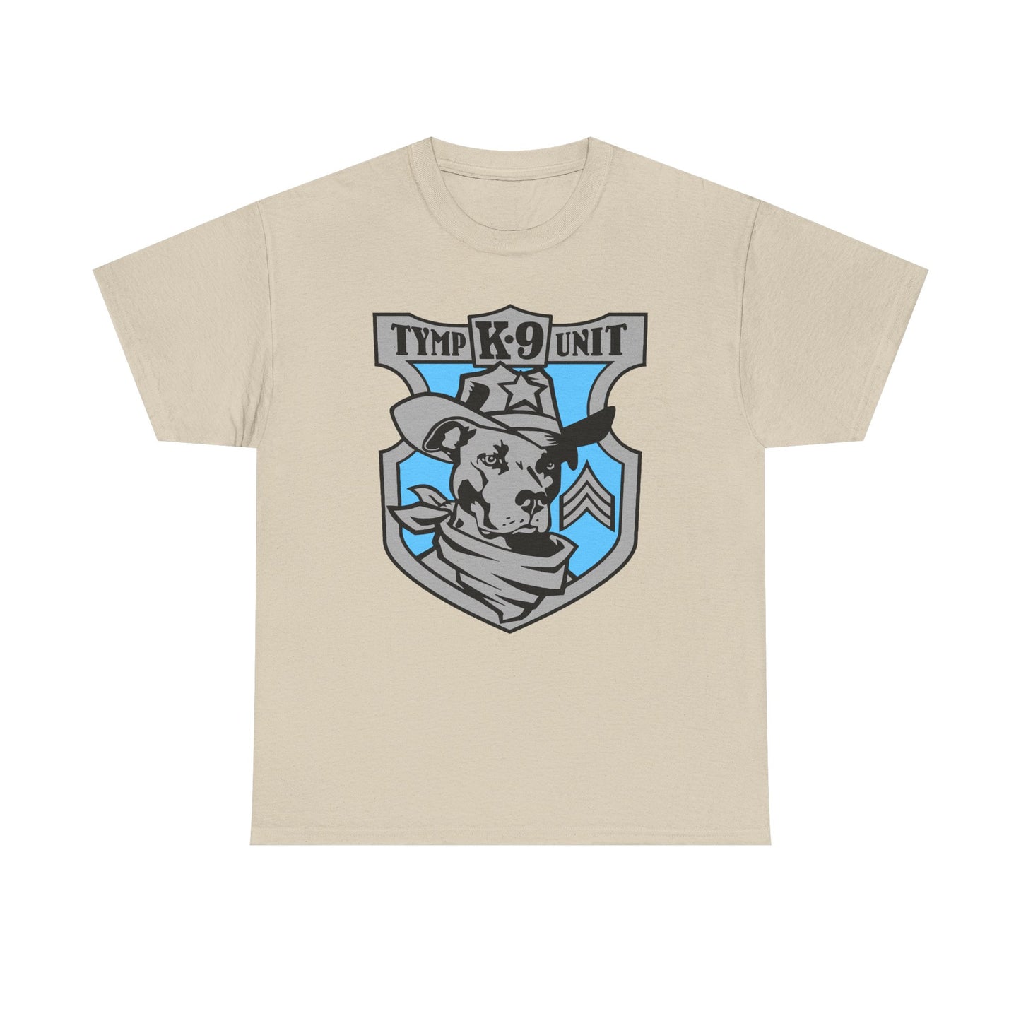 K9 Unit Sergeant Uni-Sex Heavy Cotton T-shirt!