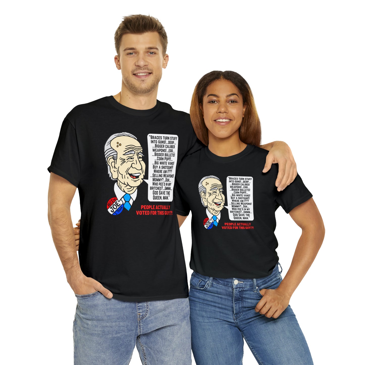 Biden Talk Unisex Heavy Cotton Tee