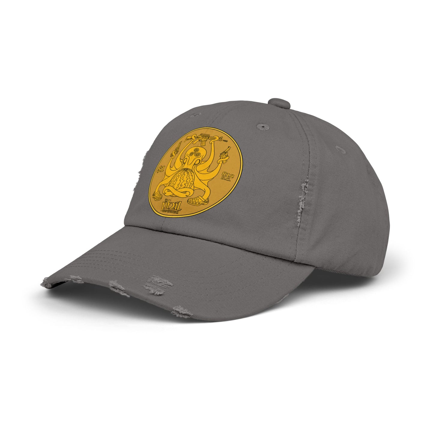 In Phil We Trust! Unisex Distressed Cap