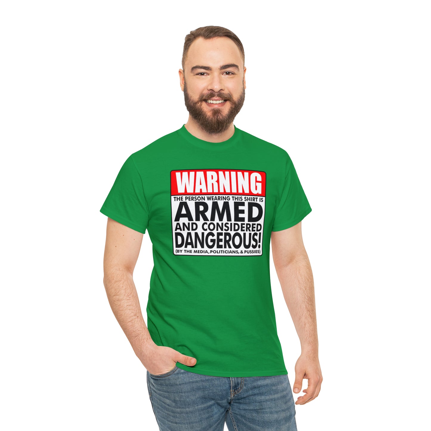 Armed & Dangerous? Unisex Heavy Cotton Tee