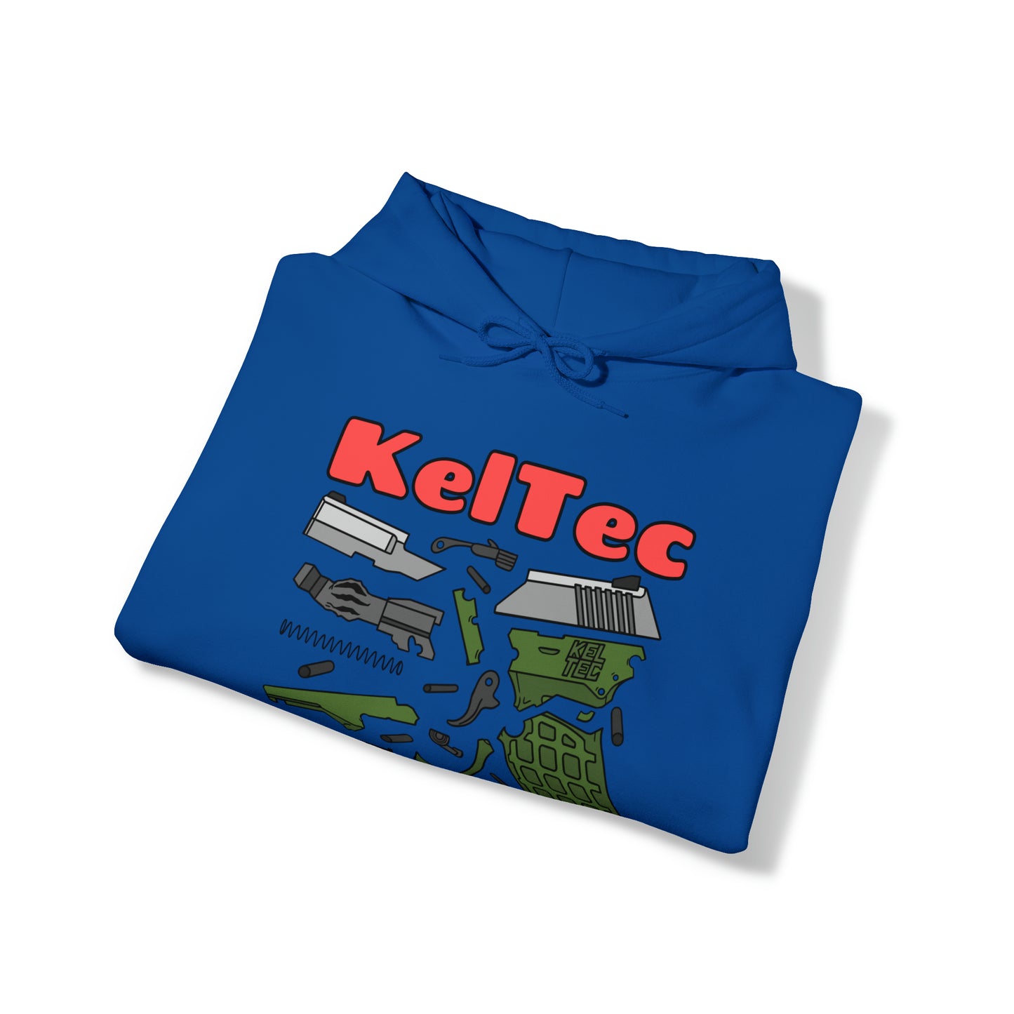 KELTEC Disassembled Unisex Heavy Blend™ Hooded Sweatshirt