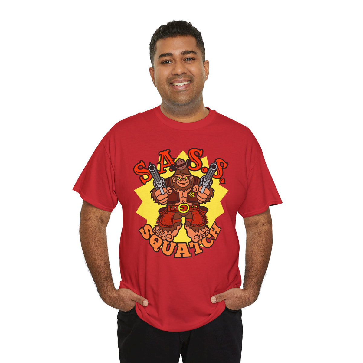 SASS-Squatch Unisex Heavy Cotton Tee