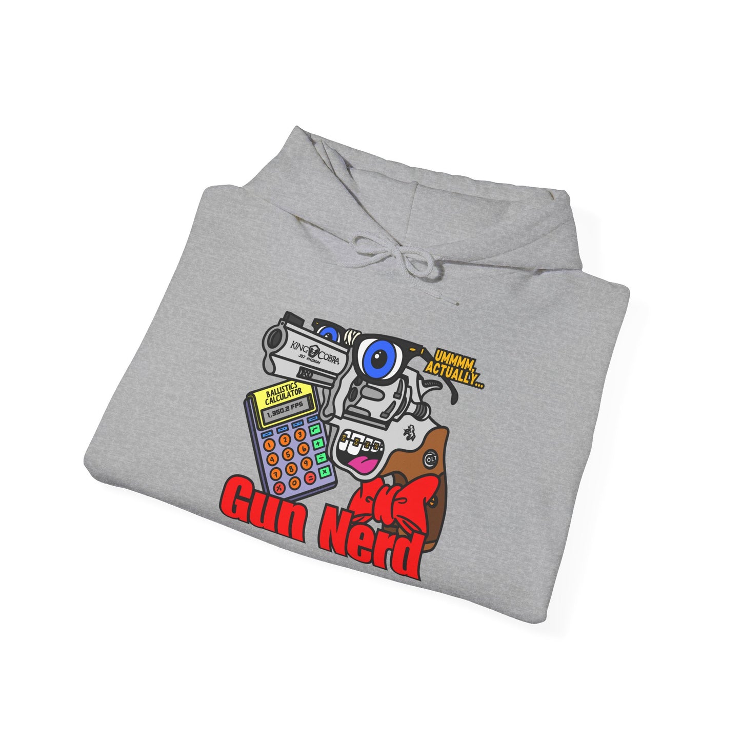 Gun Nerd! Unisex Heavy Blend™ Hooded Sweatshirt