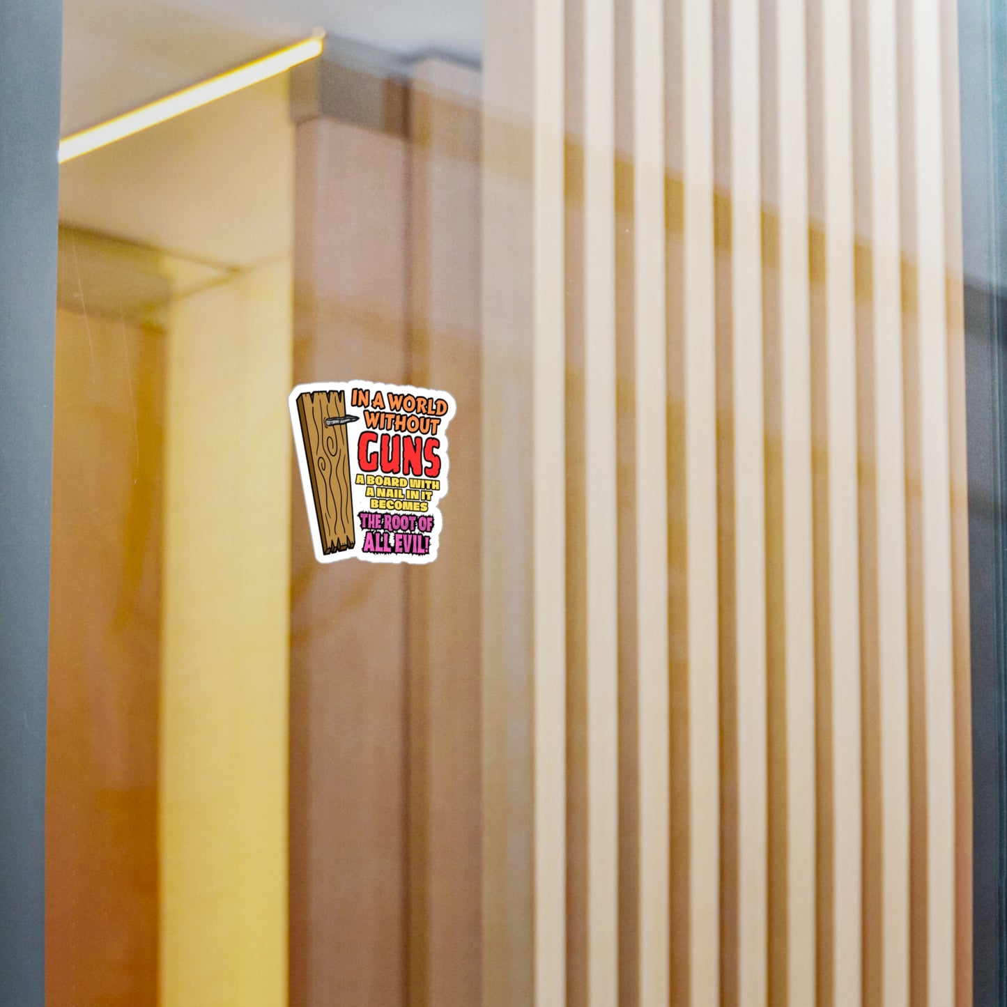 Root of All Evil! Kiss-Cut Vinyl Decals