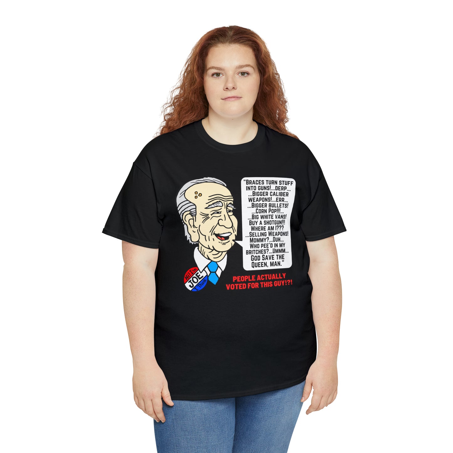 Biden Talk Unisex Heavy Cotton Tee