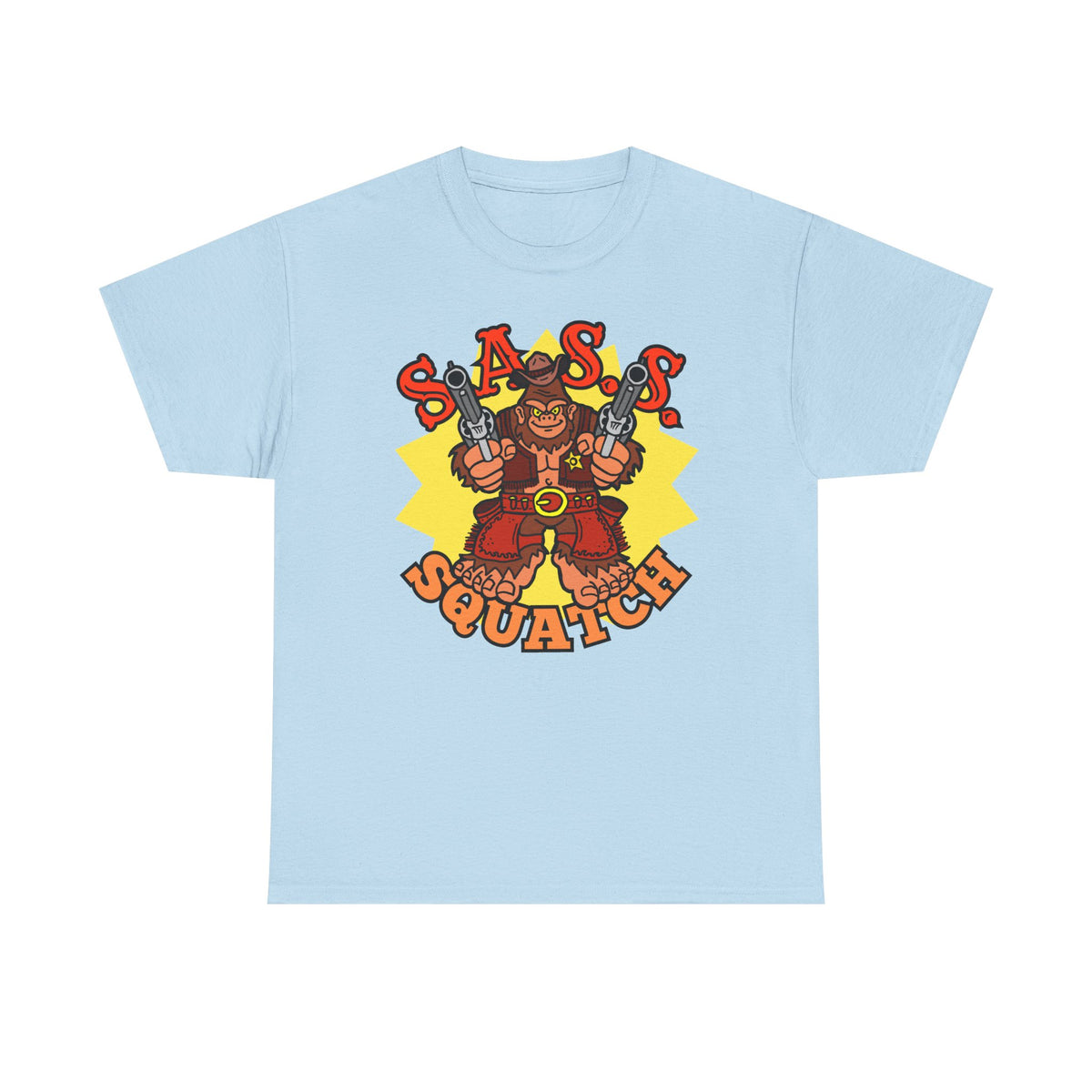 SASS-Squatch Unisex Heavy Cotton Tee
