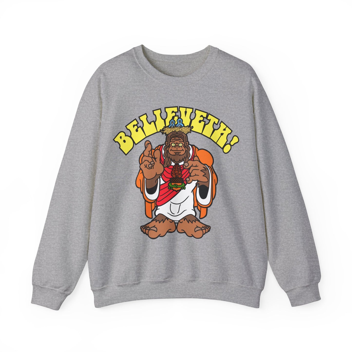 Believeth! Unisex Heavy Blend™ Crewneck Sweatshirt