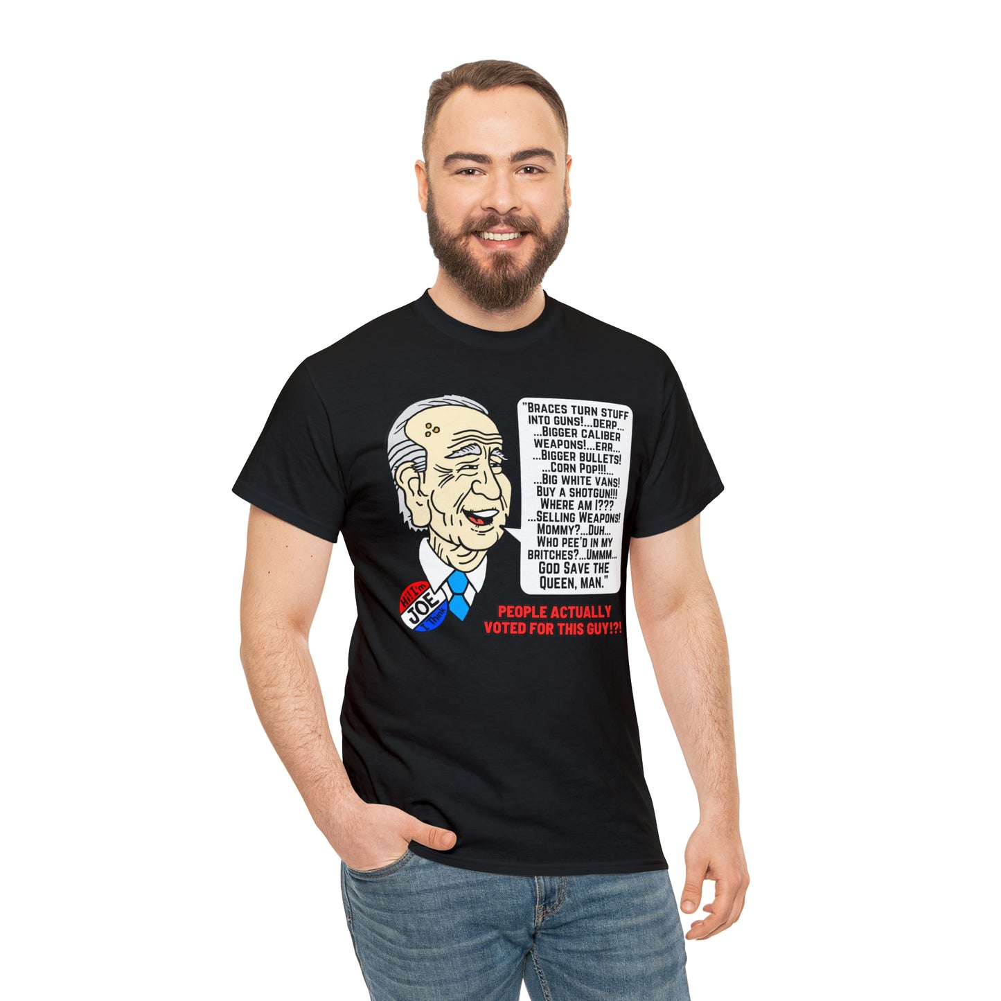 Biden Talk Unisex Heavy Cotton Tee