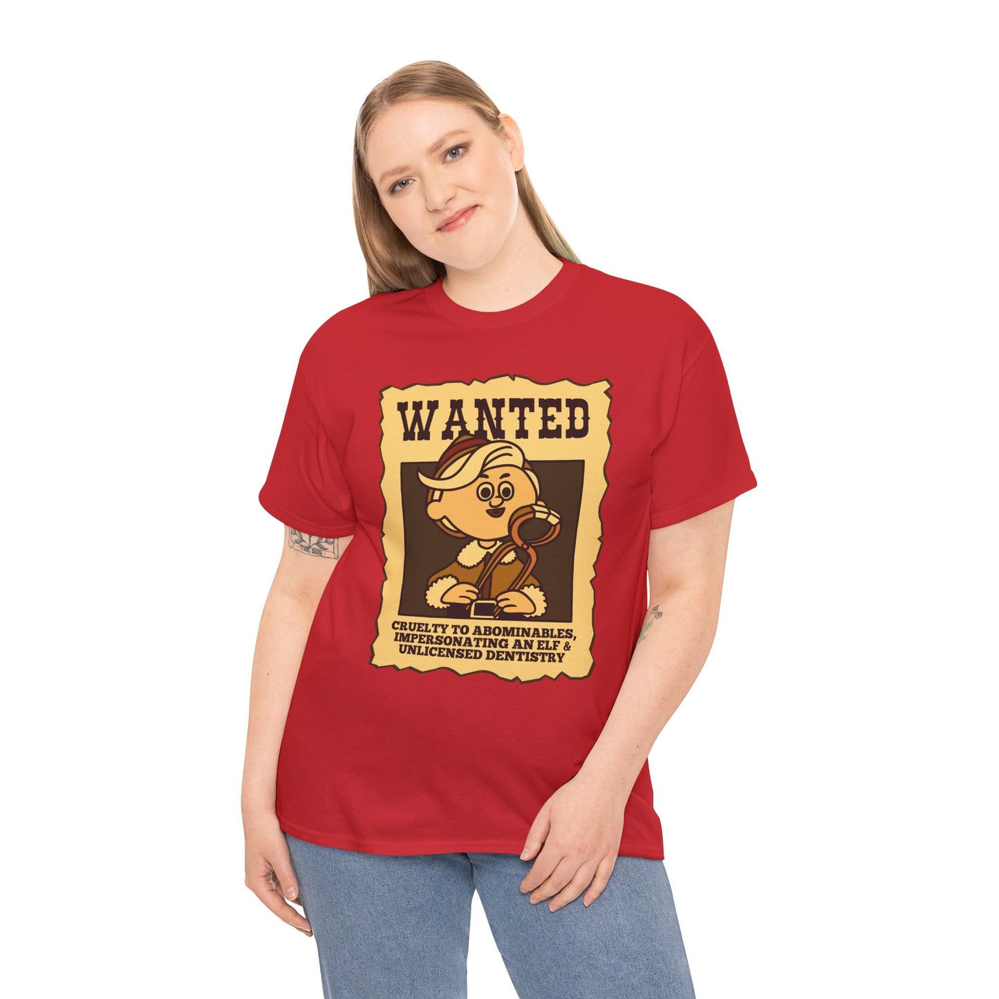 Impersonating an Elf! Unisex Heavy Cotton Tee