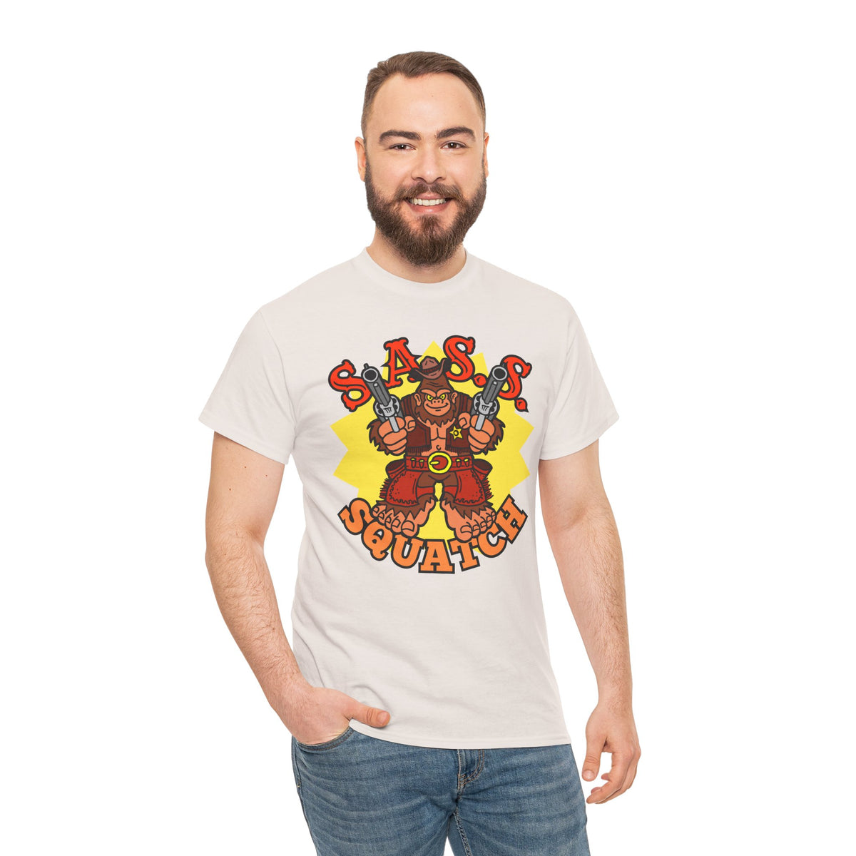 SASS-Squatch Unisex Heavy Cotton Tee