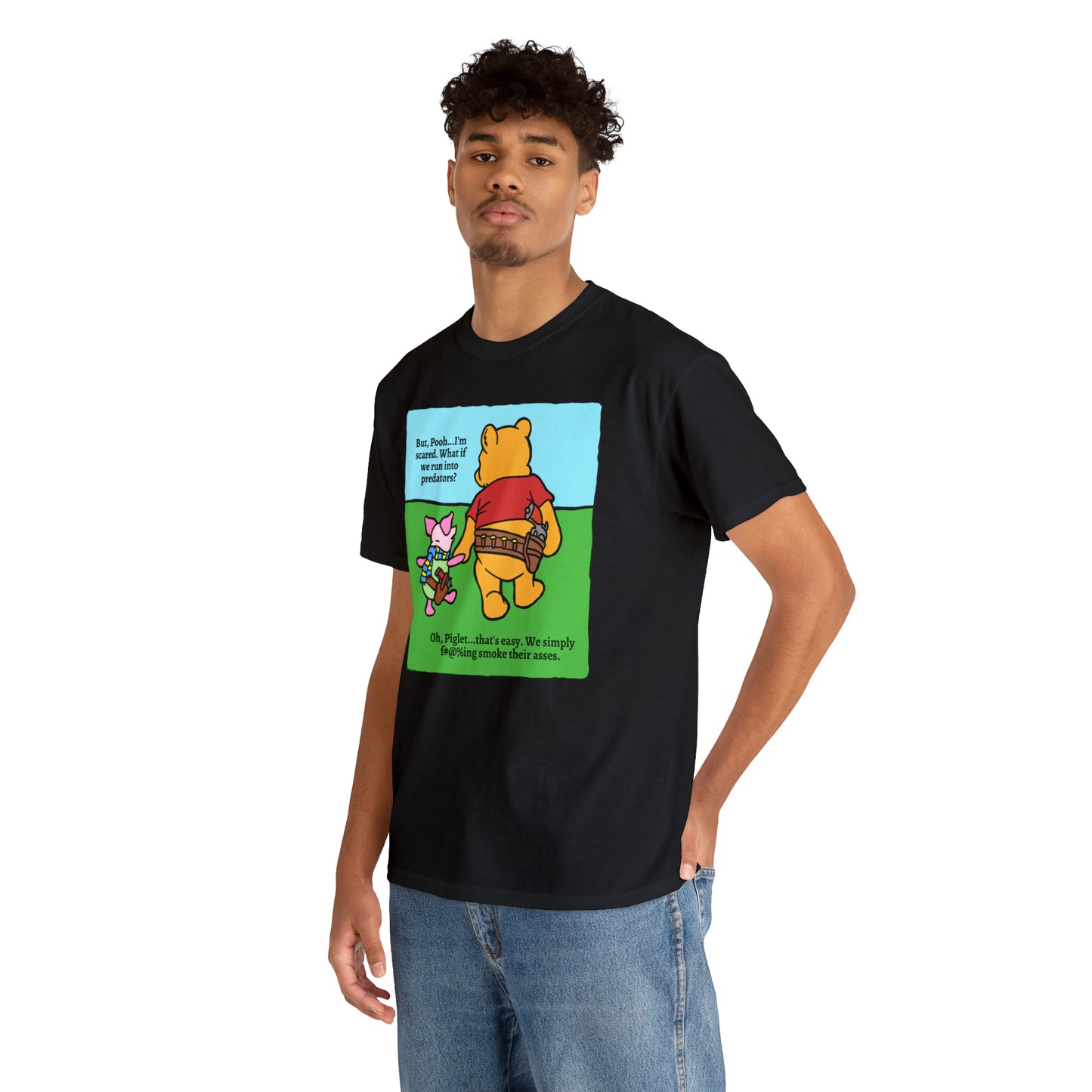 Pew & Piglet Unisex Heavy Cotton Tee