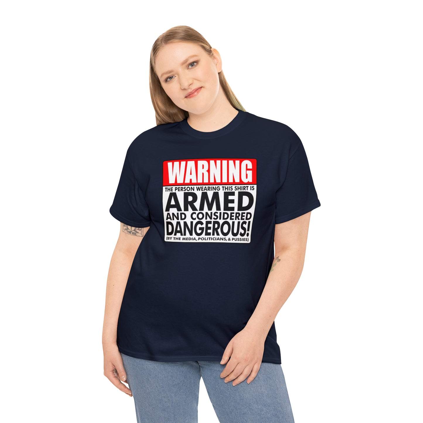 Armed & Dangerous? Unisex Heavy Cotton Tee