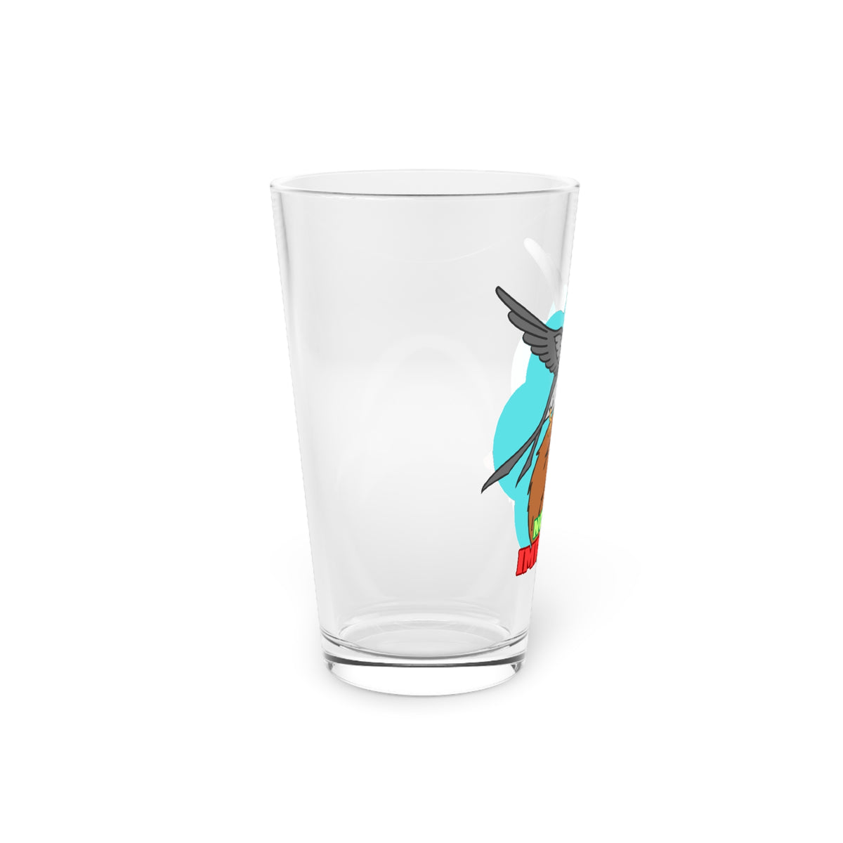 Nothing's Impossible! Pint Glass, 16oz