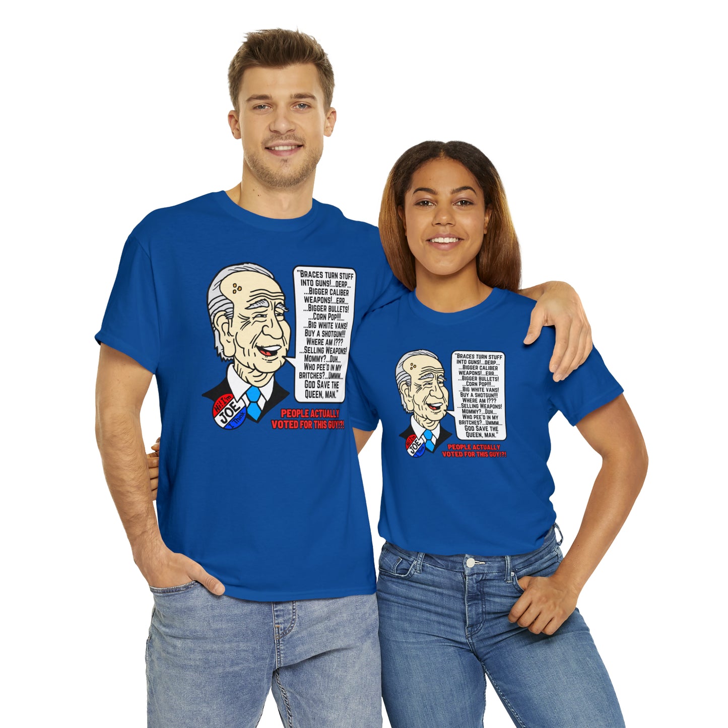 Biden Talk Unisex Heavy Cotton Tee