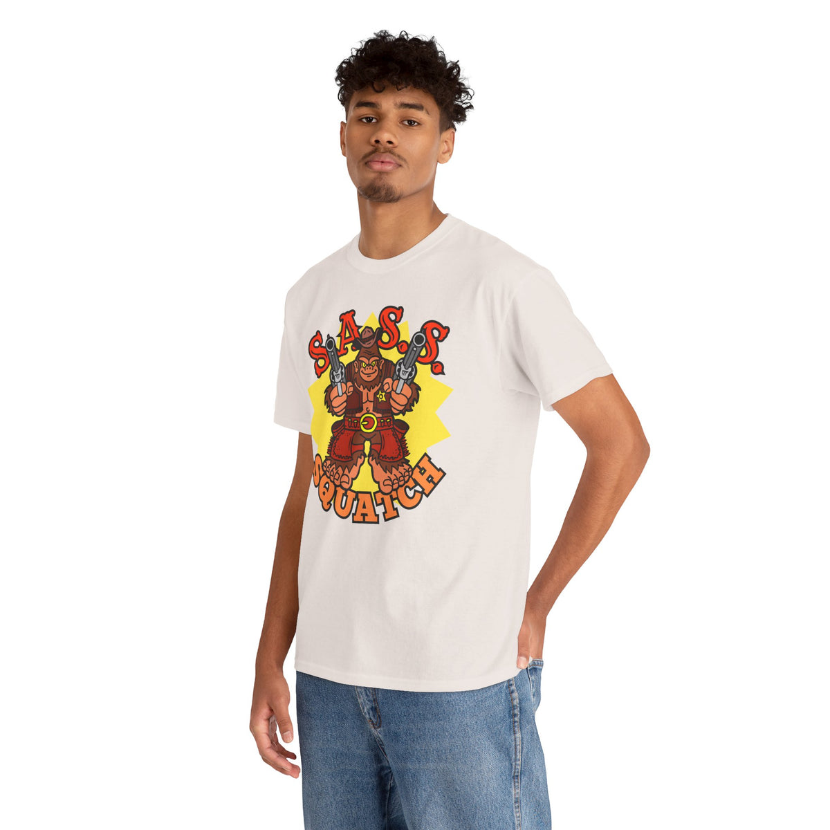 SASS-Squatch Unisex Heavy Cotton Tee