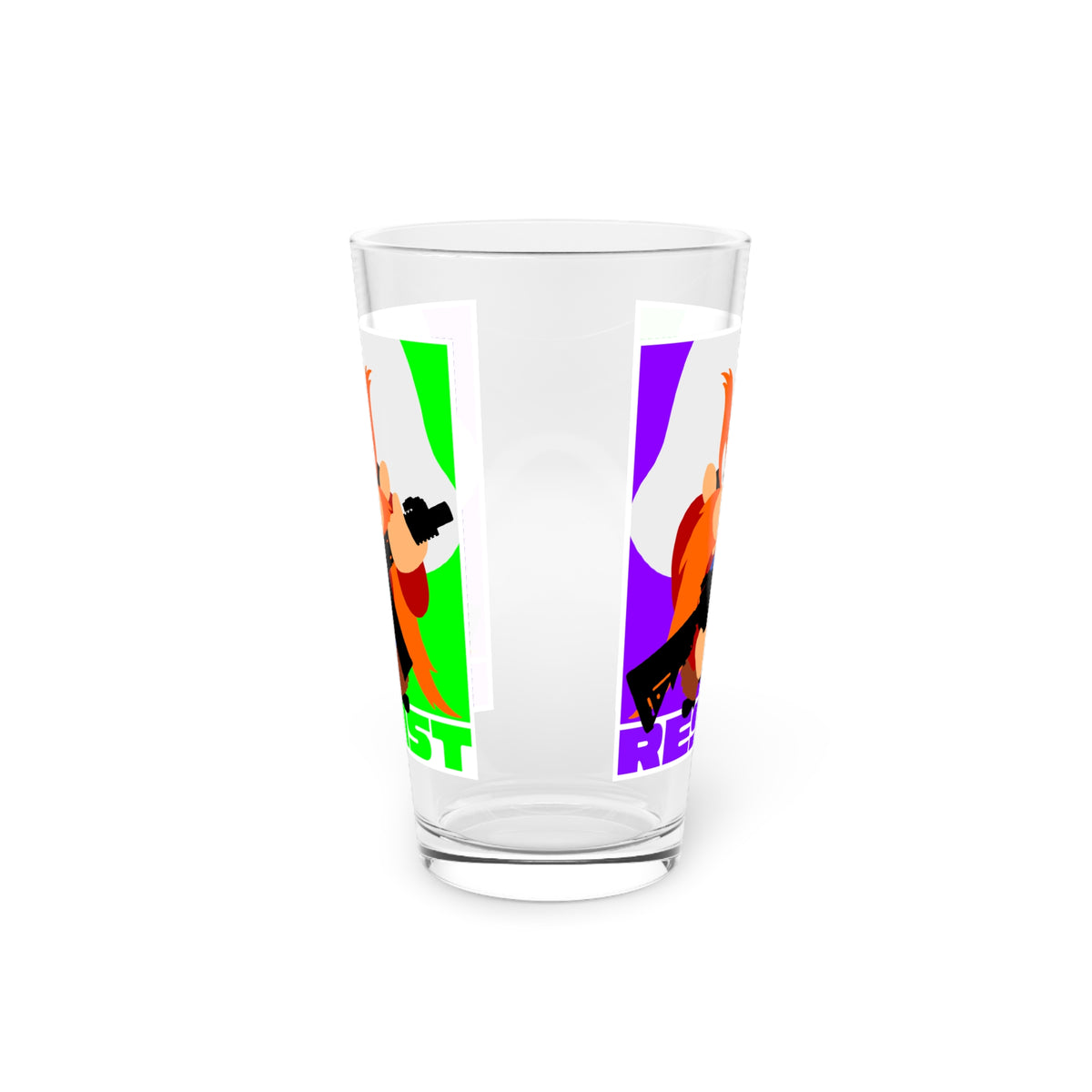 Resist! Pint Glass, 16oz