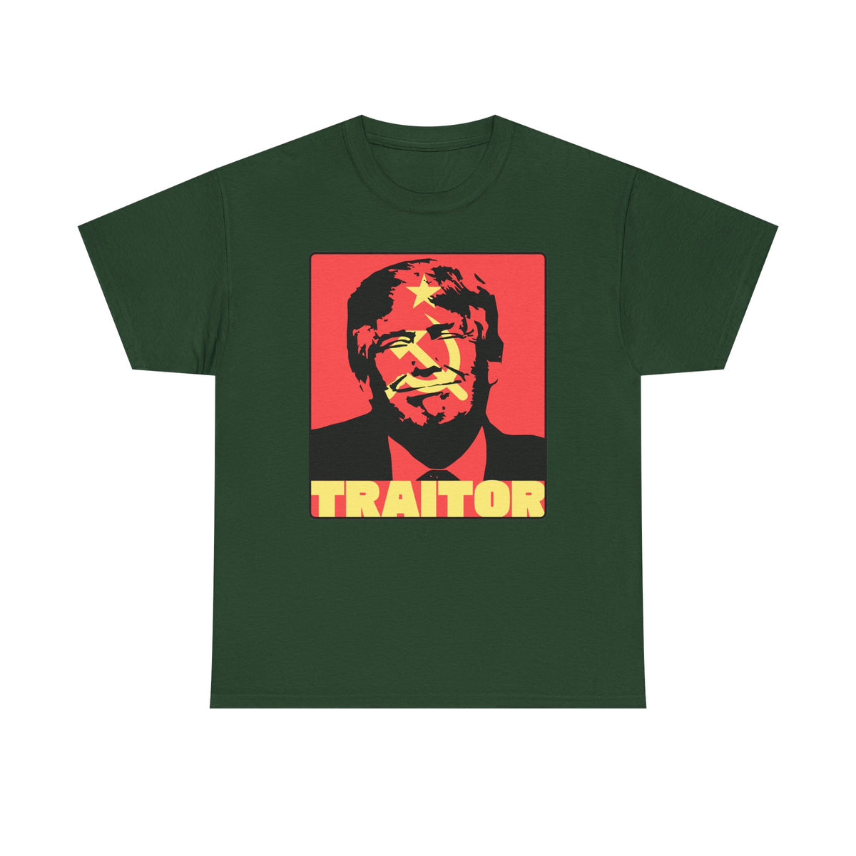 Trump Traitor! Unisex Heavy Cotton Tee