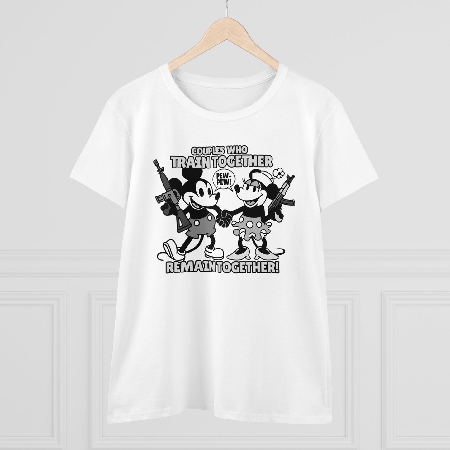 Couple's Therapy! Women's Midweight Cotton Tee