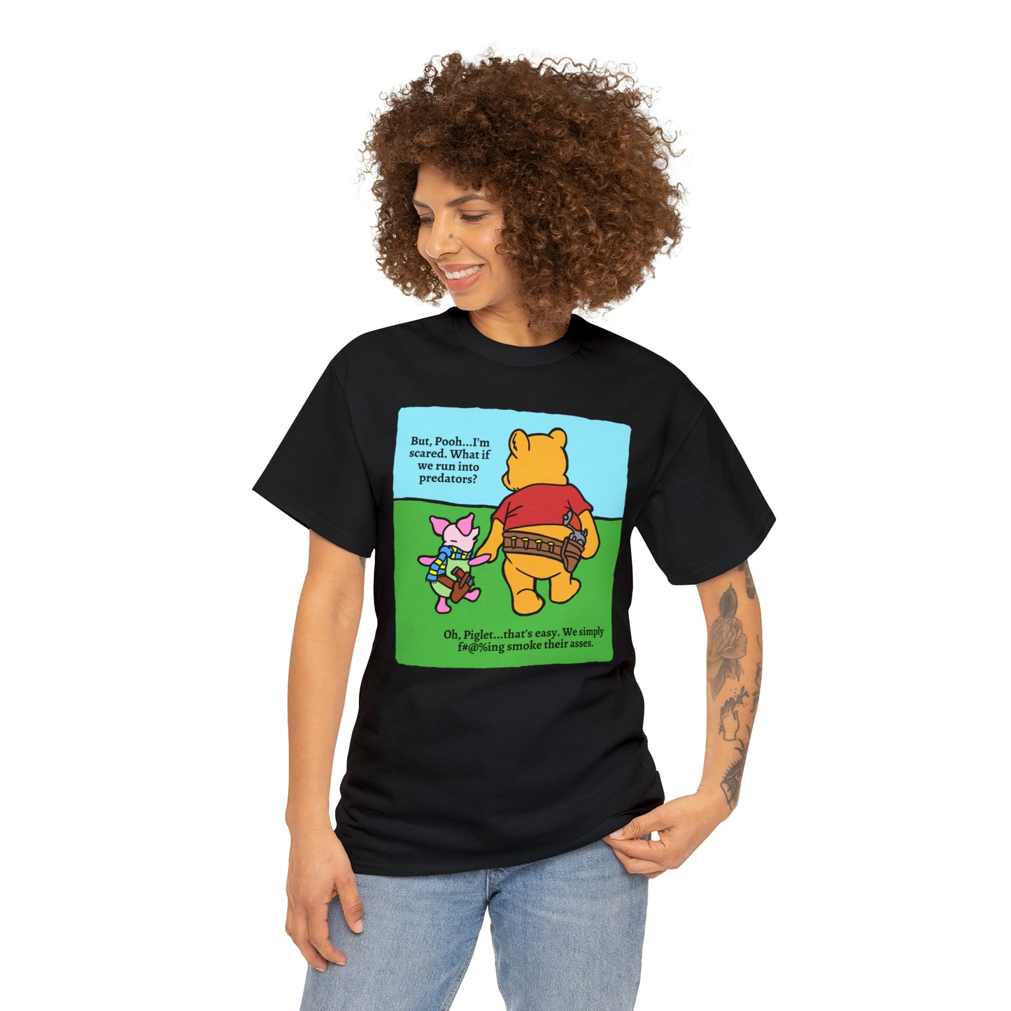 Pew & Piglet Unisex Heavy Cotton Tee