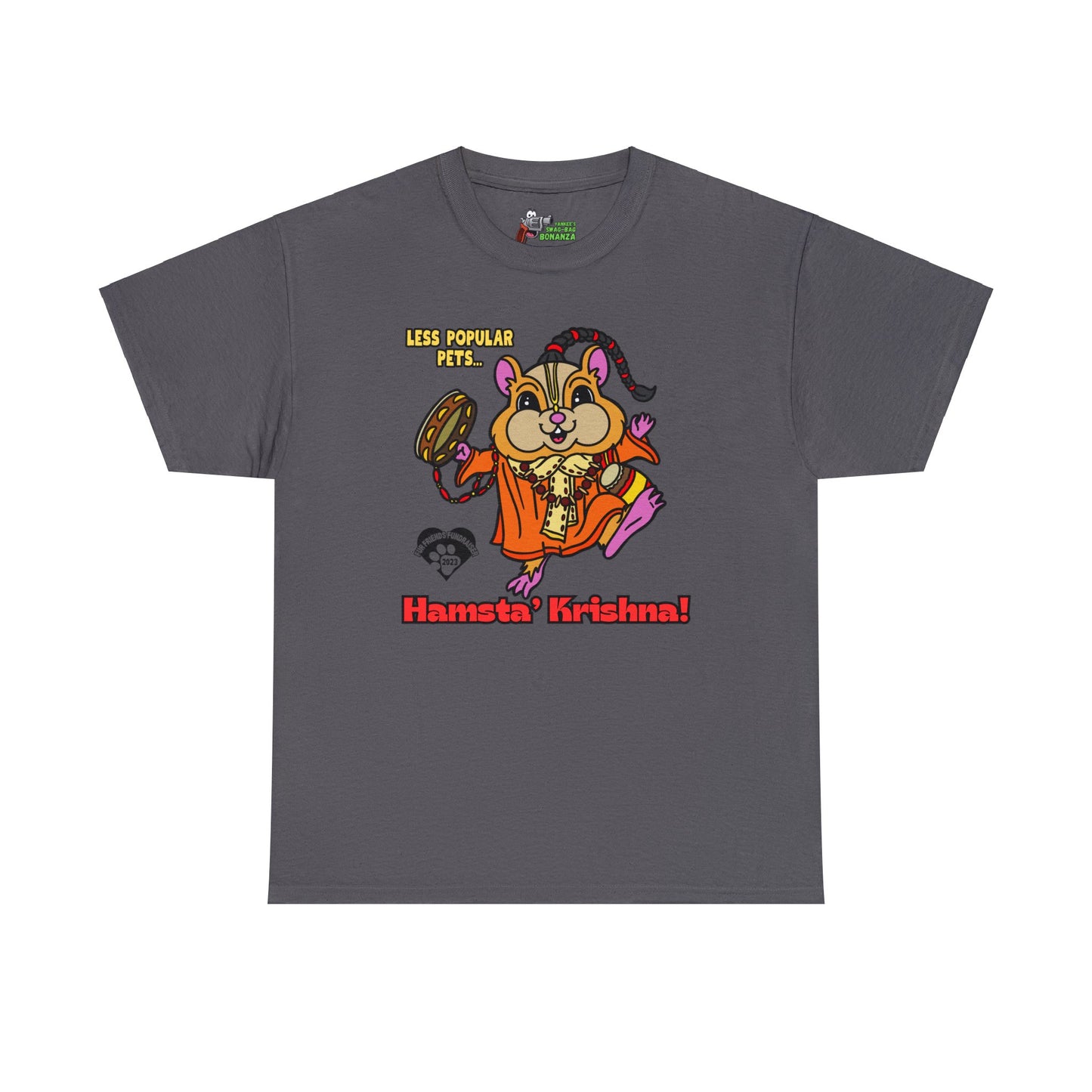 Hamsta' Krishna! Unisex Heavy Cotton Tee
