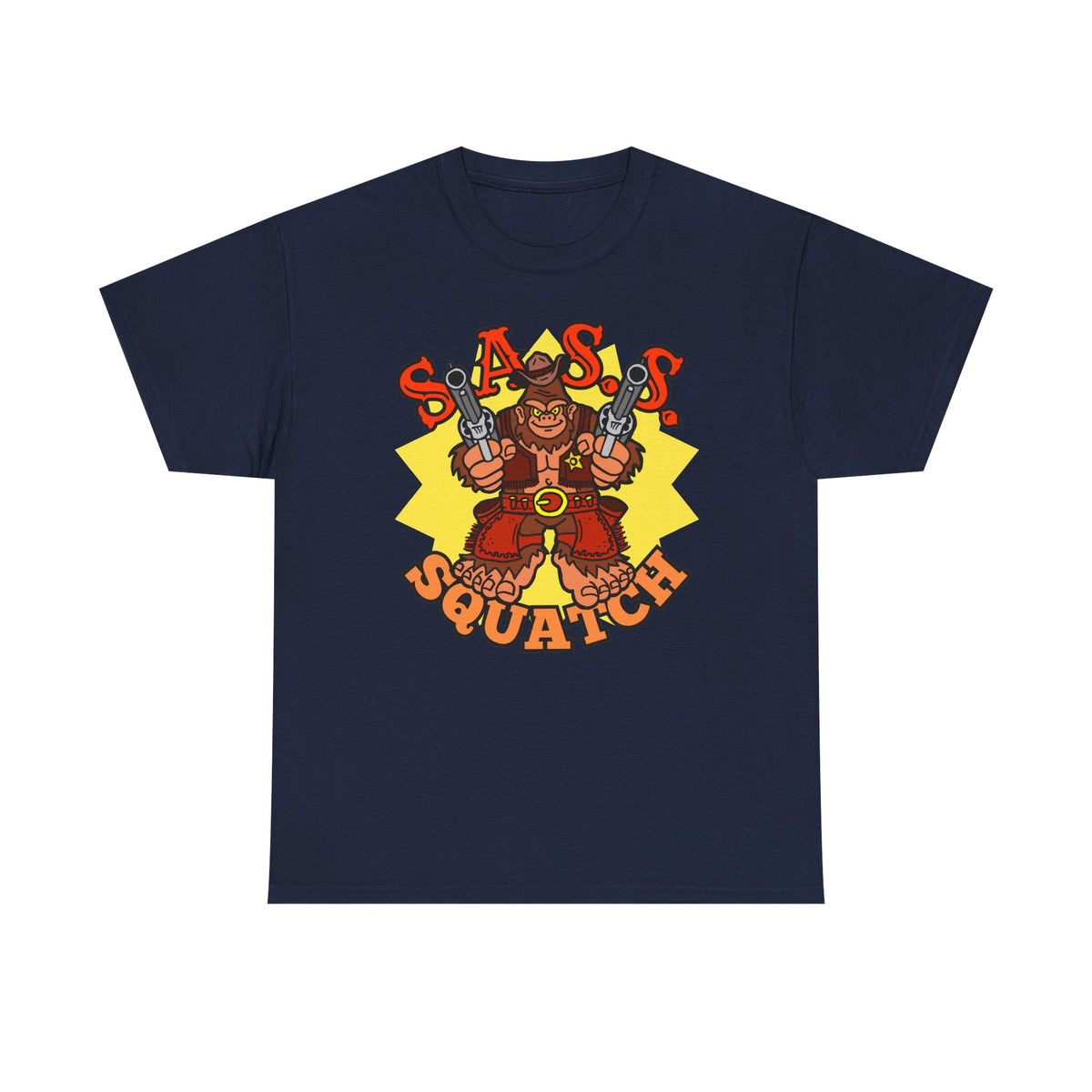 SASS-Squatch Unisex Heavy Cotton Tee